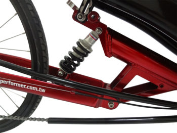 Performer-Cycles Rear Suspension